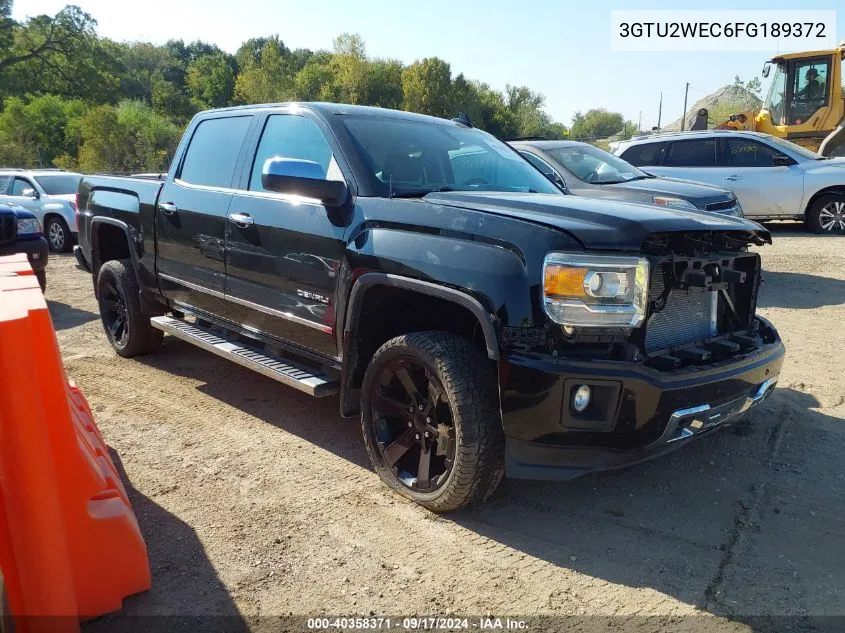 2015 GMC Sierra 1500 Denali VIN: 3GTU2WEC6FG189372 Lot: 40358371