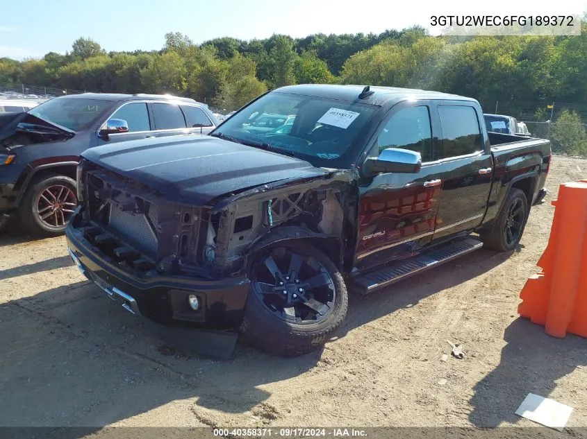 2015 GMC Sierra 1500 Denali VIN: 3GTU2WEC6FG189372 Lot: 40358371