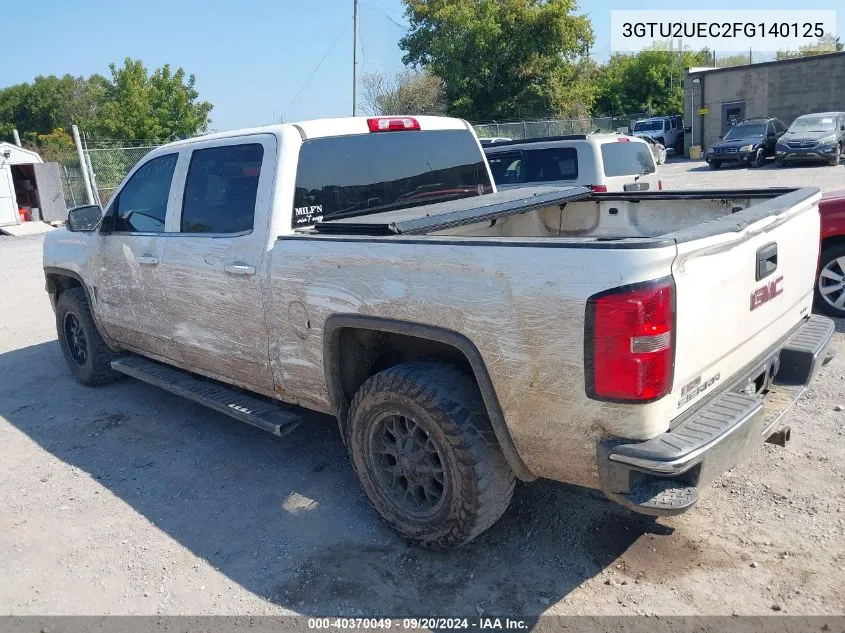 3GTU2UEC2FG140125 2015 GMC Sierra 1500 Sle