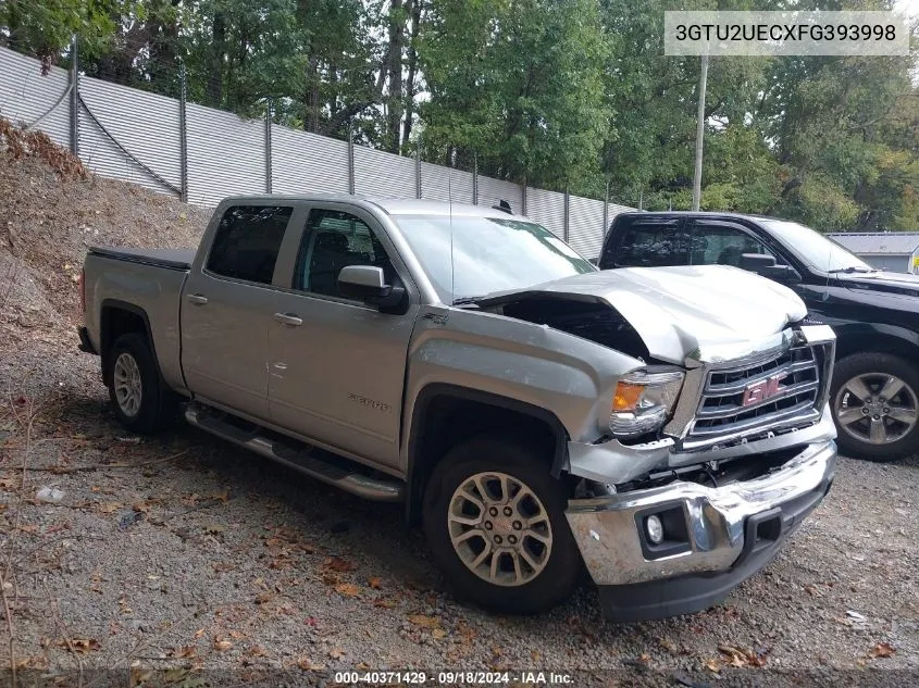 2015 GMC Sierra 1500 Sle VIN: 3GTU2UECXFG393998 Lot: 40371429