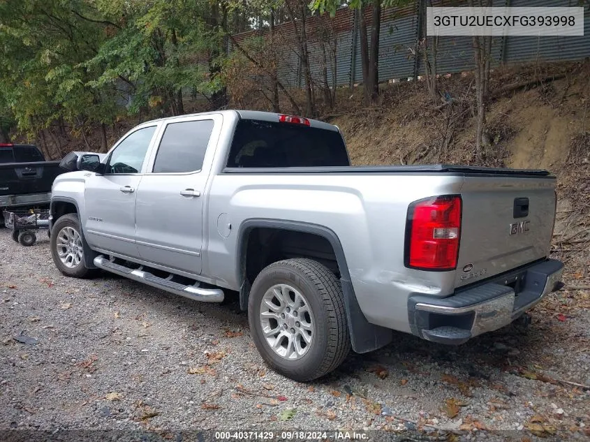 2015 GMC Sierra 1500 Sle VIN: 3GTU2UECXFG393998 Lot: 40371429