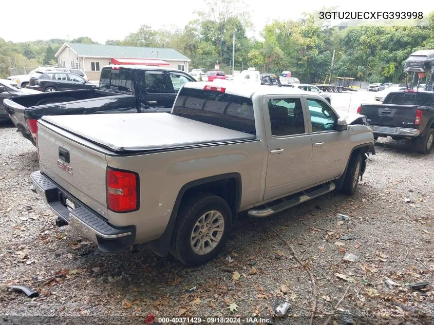 2015 GMC Sierra 1500 Sle VIN: 3GTU2UECXFG393998 Lot: 40371429