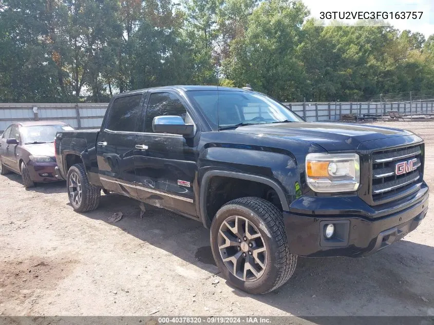 2015 GMC Sierra 1500 Slt VIN: 3GTU2VEC3FG163757 Lot: 40378320