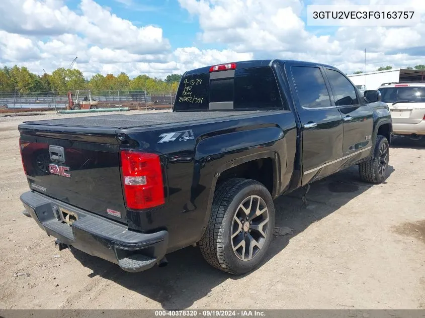 2015 GMC Sierra 1500 Slt VIN: 3GTU2VEC3FG163757 Lot: 40378320