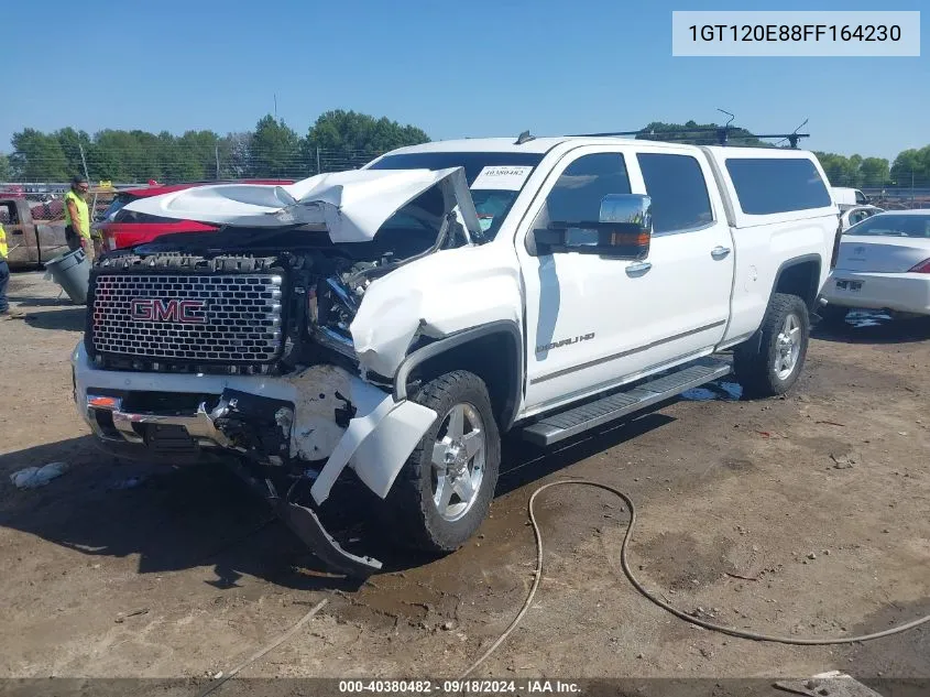 2015 GMC Sierra 2500Hd Denali VIN: 1GT120E88FF164230 Lot: 40380482