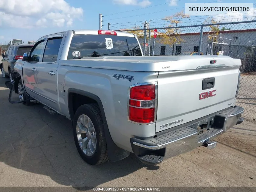 2015 GMC Sierra 1500 Slt VIN: 3GTU2VEC3FG483306 Lot: 40381320