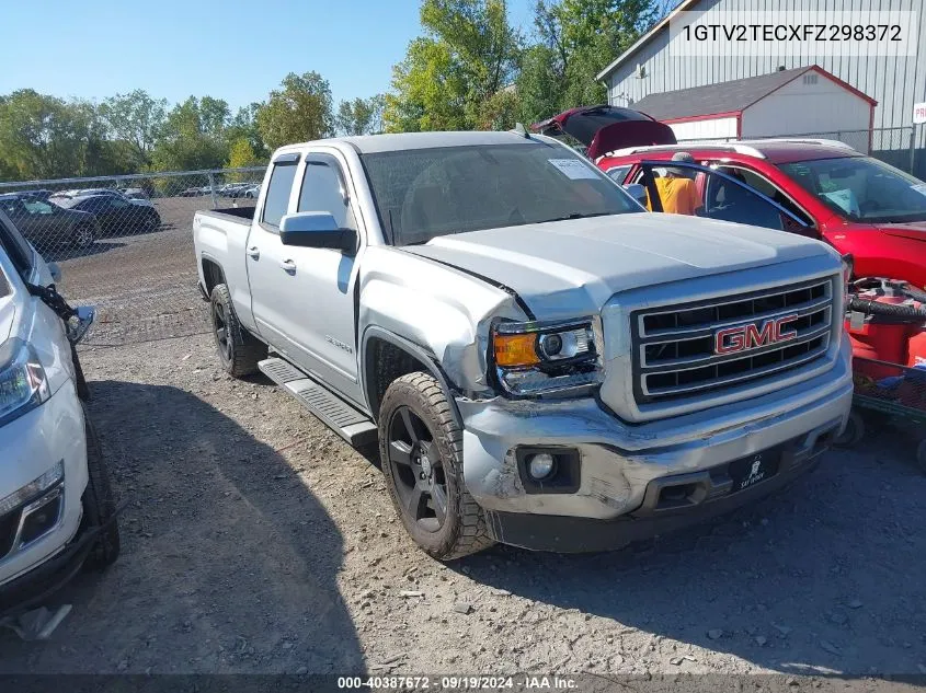 2015 GMC Sierra 1500 VIN: 1GTV2TECXFZ298372 Lot: 40387672