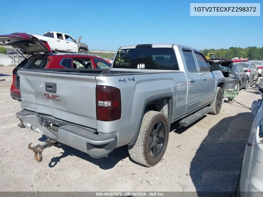 2015 GMC Sierra 1500 VIN: 1GTV2TECXFZ298372 Lot: 40387672