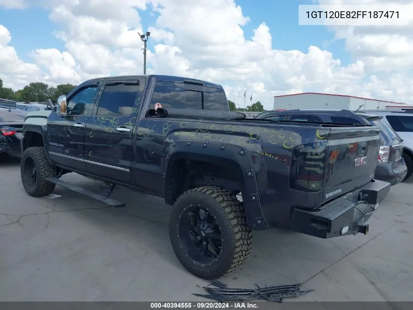 1GT120E82FF187471 2015 GMC Sierra 2500Hd Denali