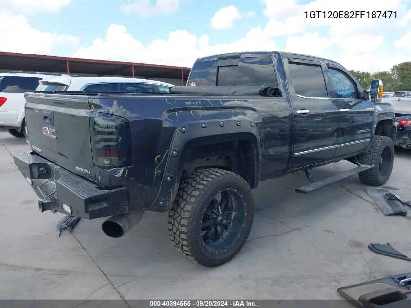 1GT120E82FF187471 2015 GMC Sierra 2500Hd Denali