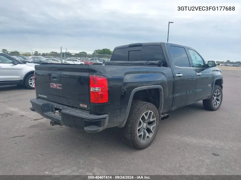 3GTU2VEC3FG177688 2015 GMC Sierra K1500 Slt