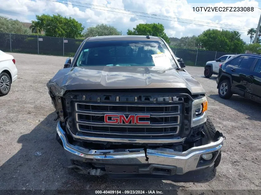 1GTV2VEC2FZ233088 2015 GMC Sierra K1500 Slt