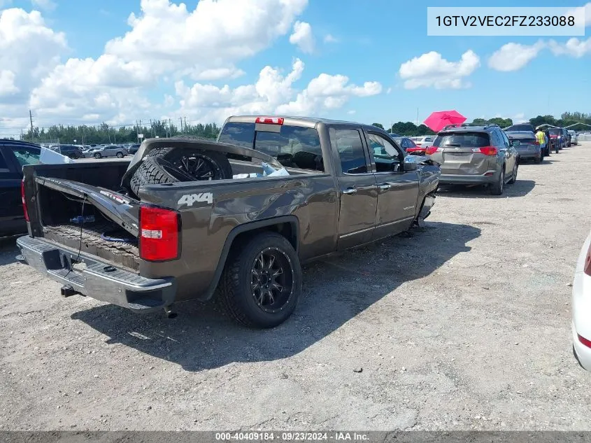 1GTV2VEC2FZ233088 2015 GMC Sierra K1500 Slt