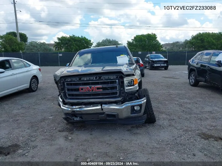 1GTV2VEC2FZ233088 2015 GMC Sierra K1500 Slt