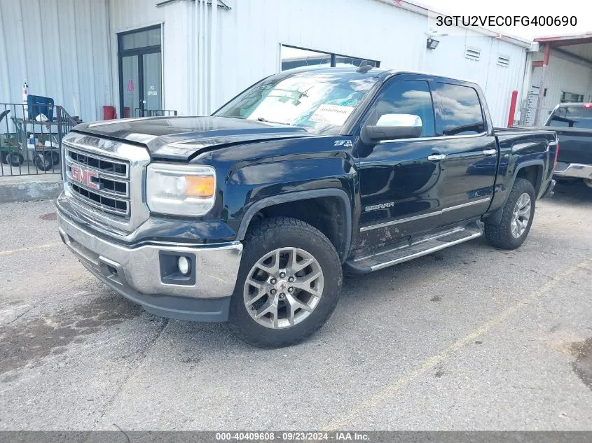 3GTU2VEC0FG400690 2015 GMC Sierra 1500 Slt