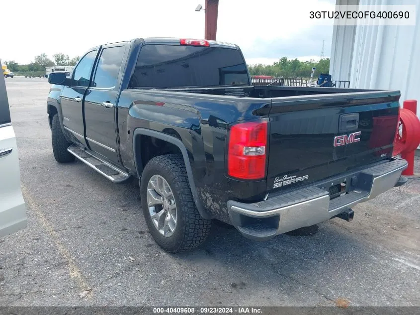 3GTU2VEC0FG400690 2015 GMC Sierra 1500 Slt