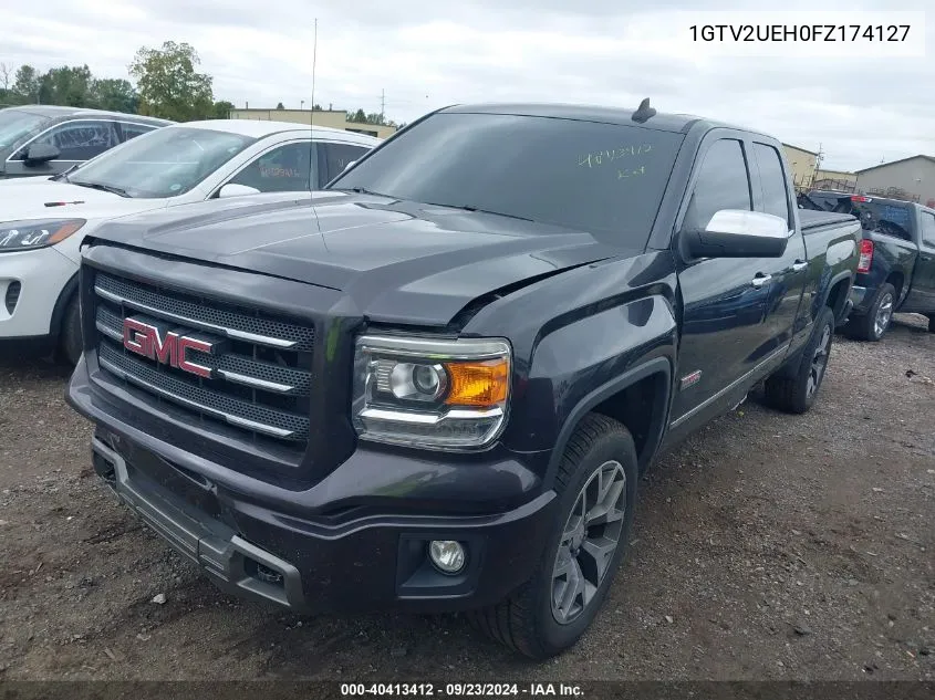 2015 GMC Sierra 1500 Sle VIN: 1GTV2UEH0FZ174127 Lot: 40413412