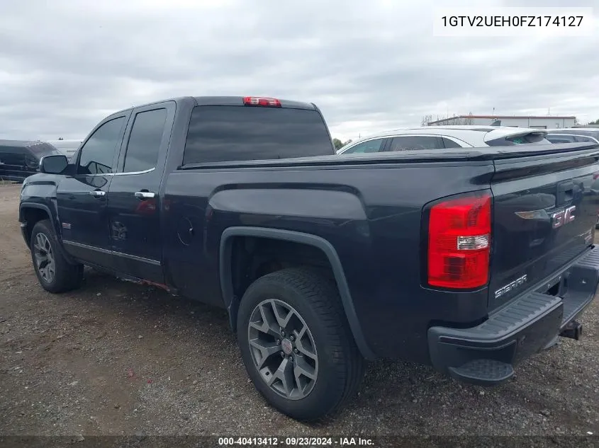 2015 GMC Sierra 1500 Sle VIN: 1GTV2UEH0FZ174127 Lot: 40413412