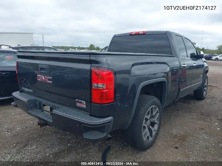 2015 GMC Sierra 1500 Sle VIN: 1GTV2UEH0FZ174127 Lot: 40413412