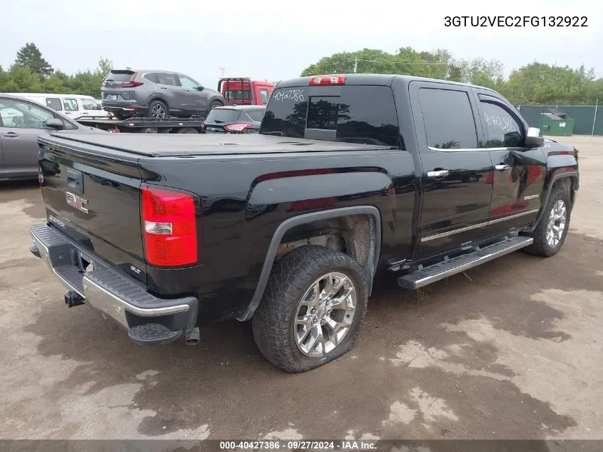 3GTU2VEC2FG132922 2015 GMC Sierra 1500 Slt