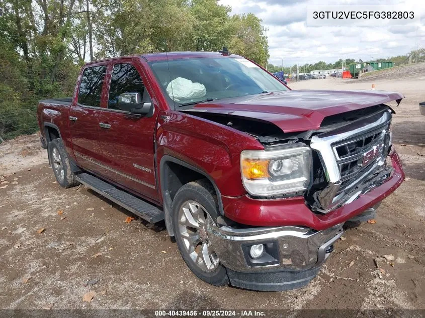 2015 GMC Sierra 1500 Slt VIN: 3GTU2VEC5FG382803 Lot: 40439456