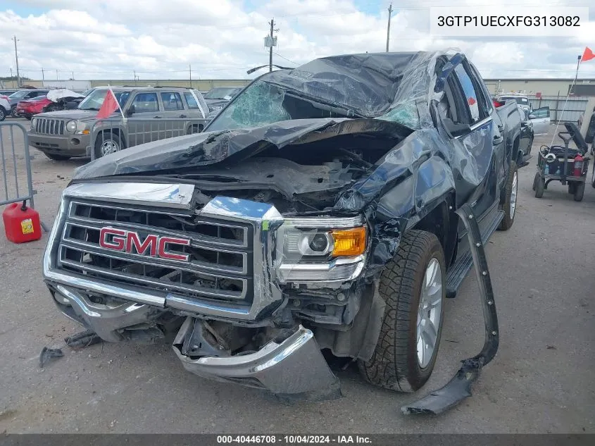 2015 GMC Sierra 1500 Sle VIN: 3GTP1UECXFG313082 Lot: 40446708