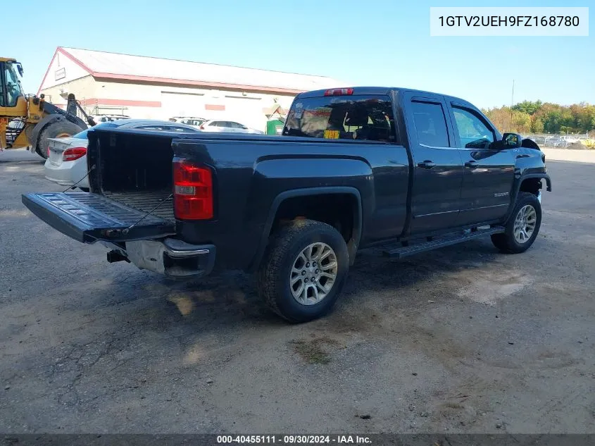 2015 GMC Sierra 1500 Sle VIN: 1GTV2UEH9FZ168780 Lot: 40455111