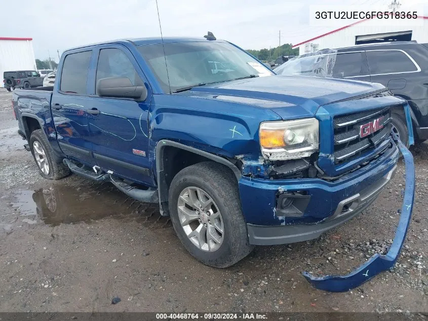 2015 GMC Sierra 1500 K1500 Sle VIN: 3GTU2UEC6FG518365 Lot: 40468764