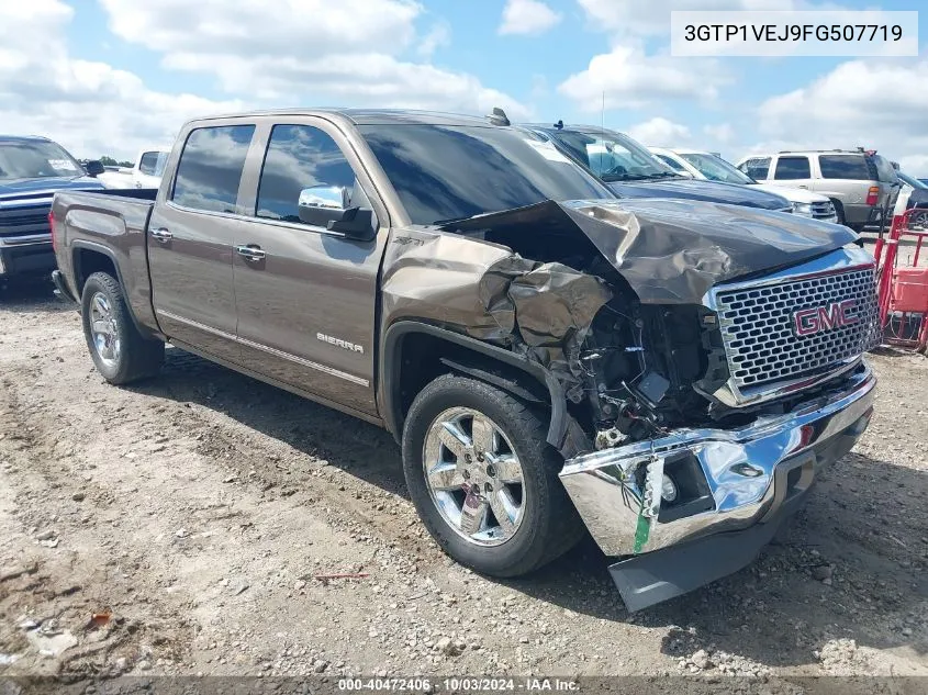 2015 GMC Sierra 1500 Slt VIN: 3GTP1VEJ9FG507719 Lot: 40472406