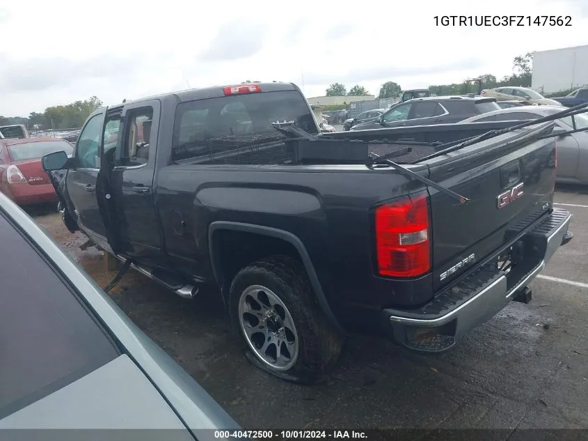 1GTR1UEC3FZ147562 2015 GMC Sierra 1500 Sle