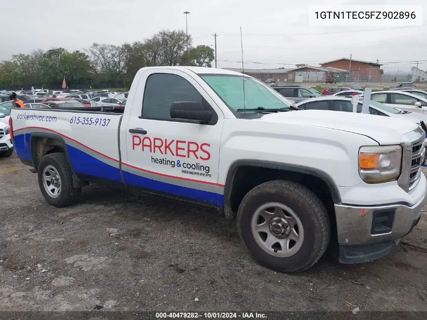 1GTN1TEC5FZ902896 2015 GMC Sierra C1500