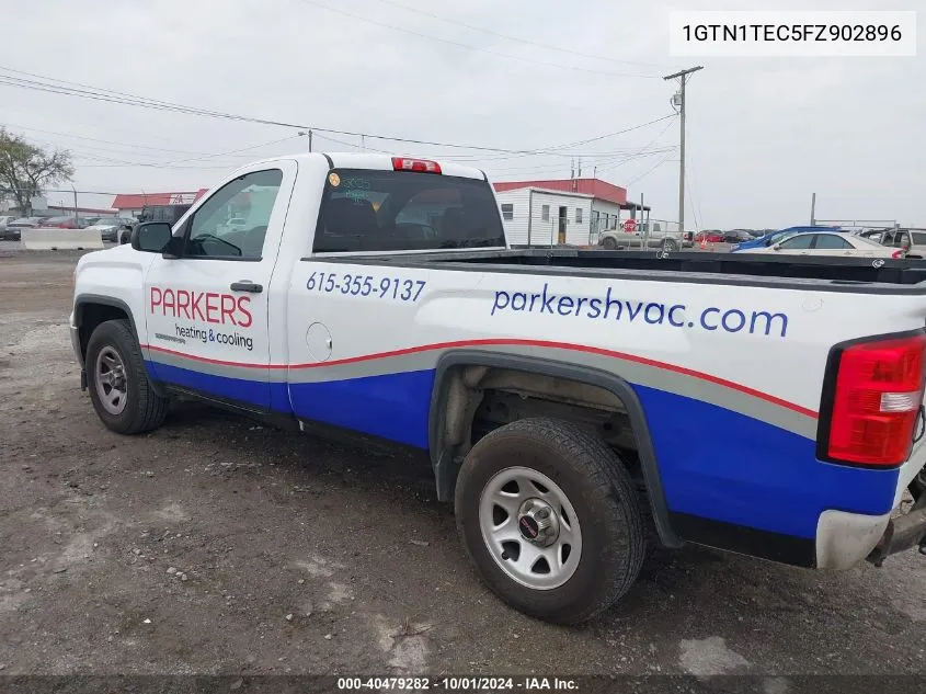 1GTN1TEC5FZ902896 2015 GMC Sierra C1500