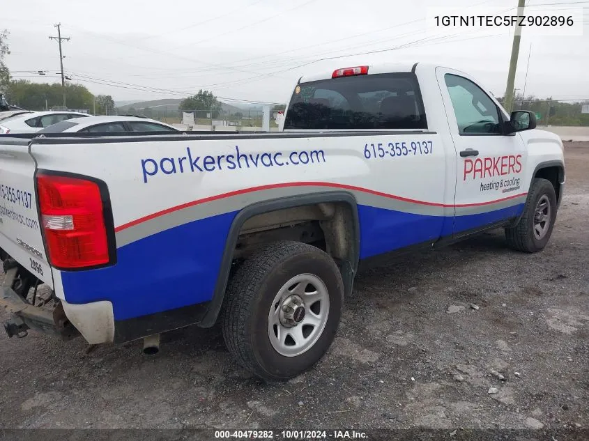 1GTN1TEC5FZ902896 2015 GMC Sierra C1500