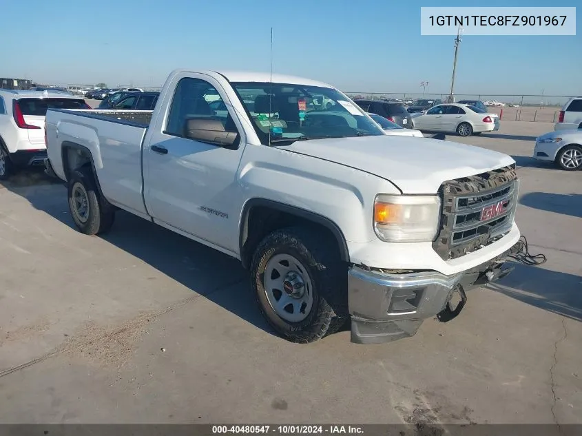 1GTN1TEC8FZ901967 2015 GMC Sierra 1500 C1500