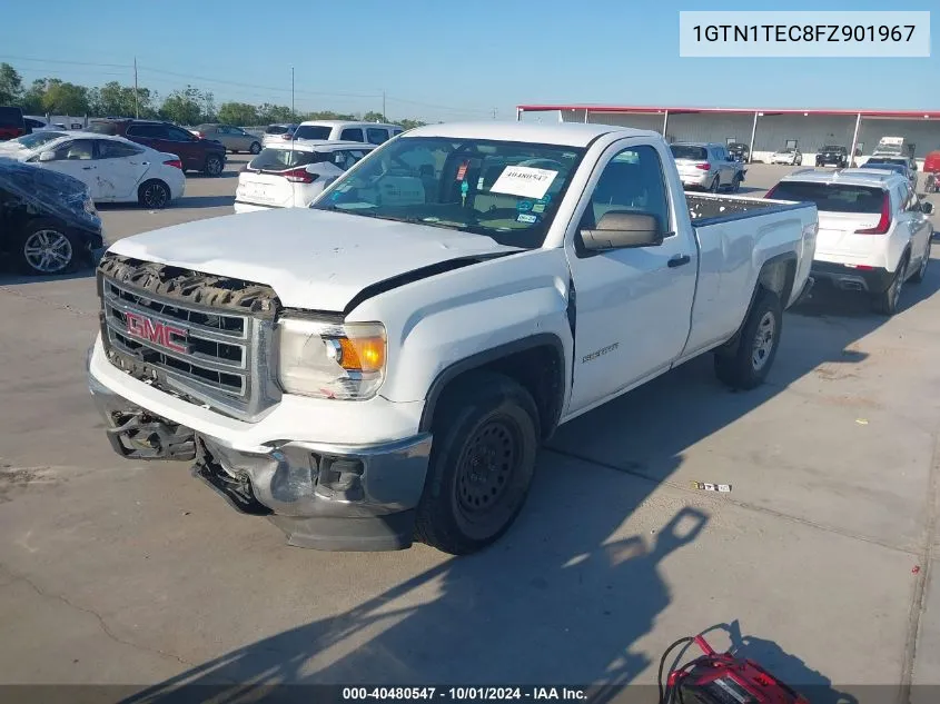 2015 GMC Sierra 1500 C1500 VIN: 1GTN1TEC8FZ901967 Lot: 40480547