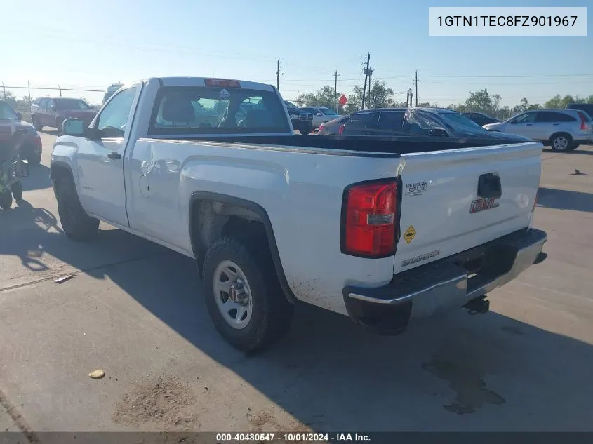 1GTN1TEC8FZ901967 2015 GMC Sierra 1500 C1500