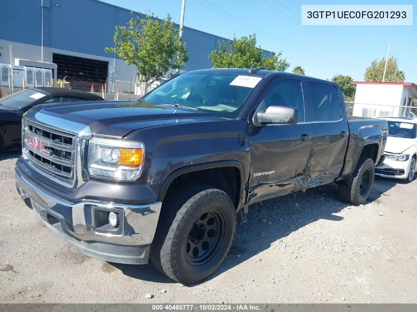 2015 GMC Sierra 1500 Sle VIN: 3GTP1UEC0FG201293 Lot: 40480777