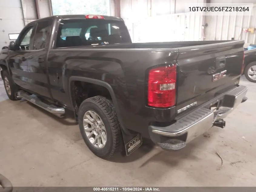 1GTV2UEC6FZ218264 2015 GMC Sierra 1500 Sle