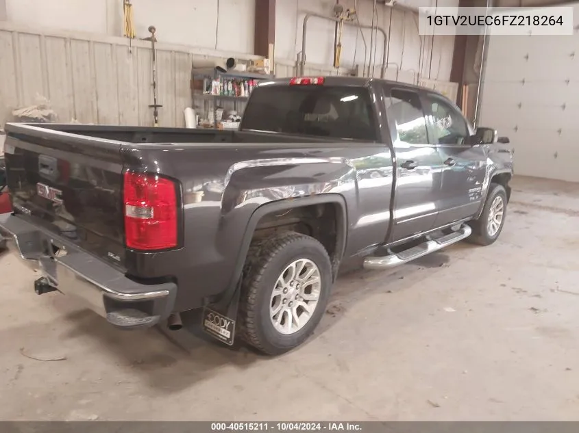 2015 GMC Sierra 1500 Sle VIN: 1GTV2UEC6FZ218264 Lot: 40515211