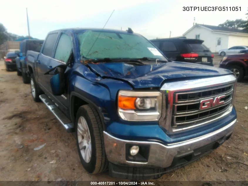 3GTP1UEC3FG511051 2015 GMC Sierra 1500 Sle