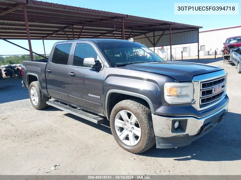 2015 GMC Sierra 1500 Sle VIN: 3GTP1UEC5FG394718 Lot: 40518741