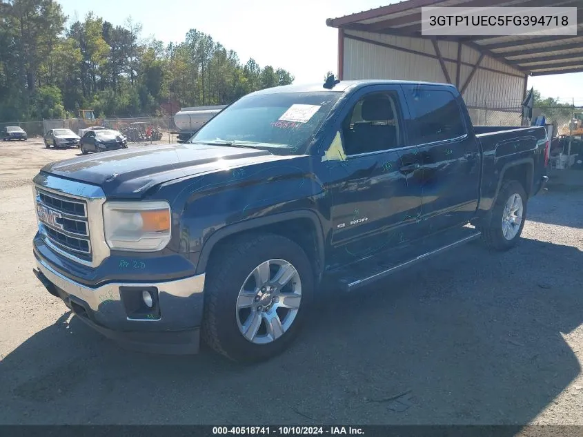 2015 GMC Sierra 1500 Sle VIN: 3GTP1UEC5FG394718 Lot: 40518741