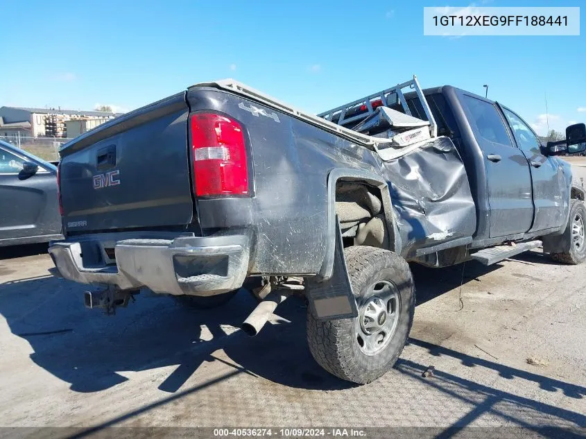 2015 GMC Sierra 2500Hd VIN: 1GT12XEG9FF188441 Lot: 40536274