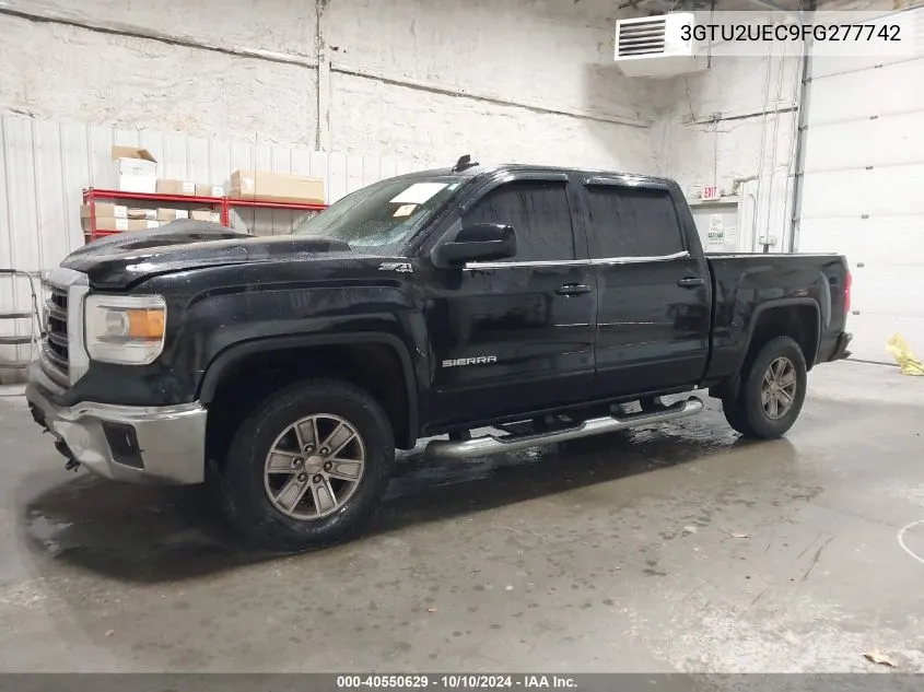 2015 GMC Sierra 1500 Sle VIN: 3GTU2UEC9FG277742 Lot: 40550629