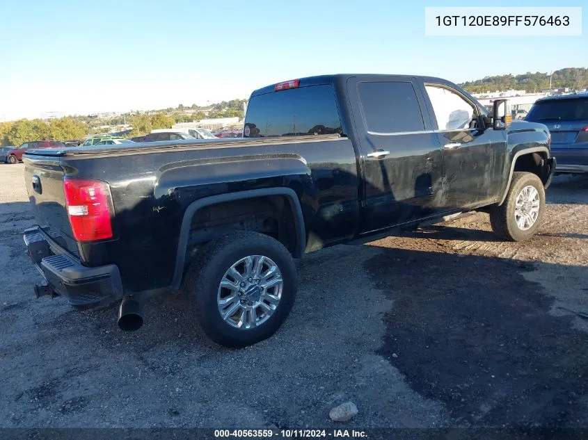 2015 GMC Sierra 2500Hd Denali VIN: 1GT120E89FF576463 Lot: 40563559