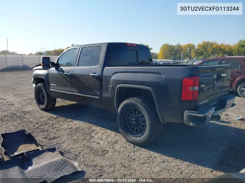 2015 GMC Sierra 1500 Slt VIN: 3GTU2VECXFG113244 Lot: 40575904