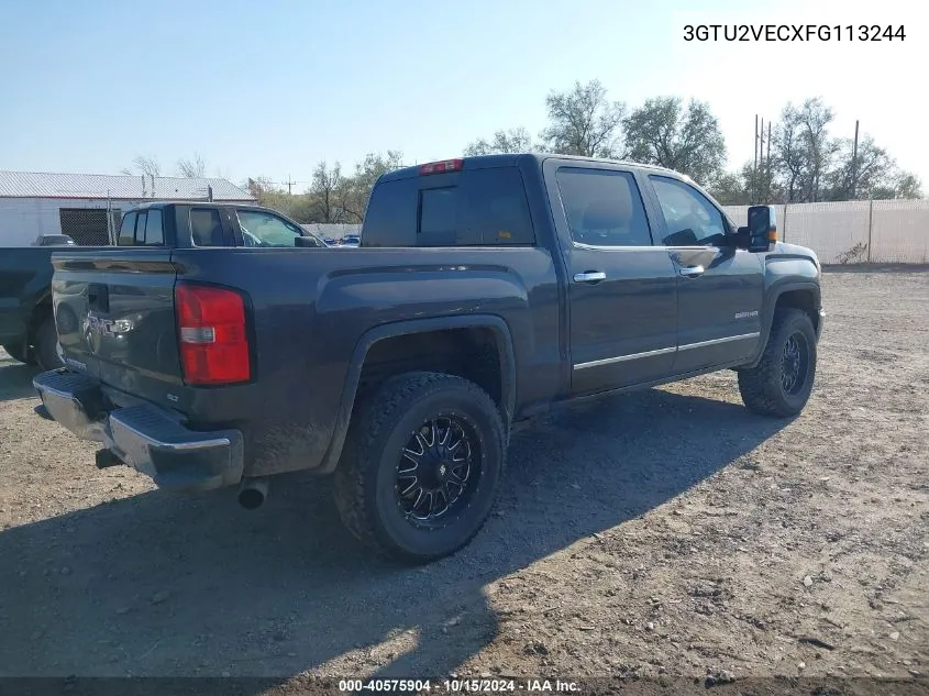 2015 GMC Sierra 1500 Slt VIN: 3GTU2VECXFG113244 Lot: 40575904