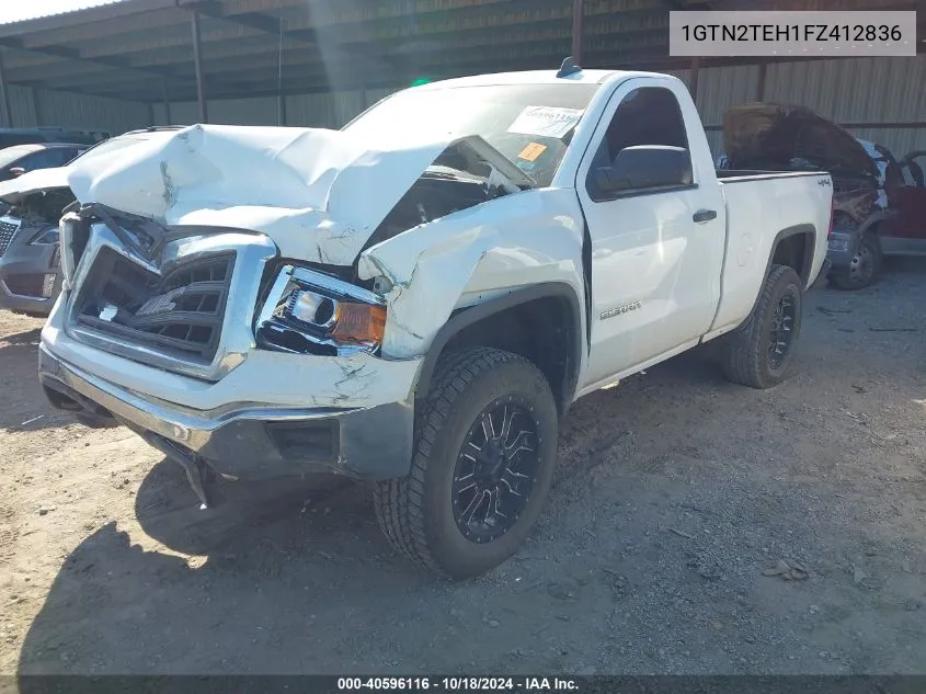 1GTN2TEH1FZ412836 2015 GMC Sierra 1500