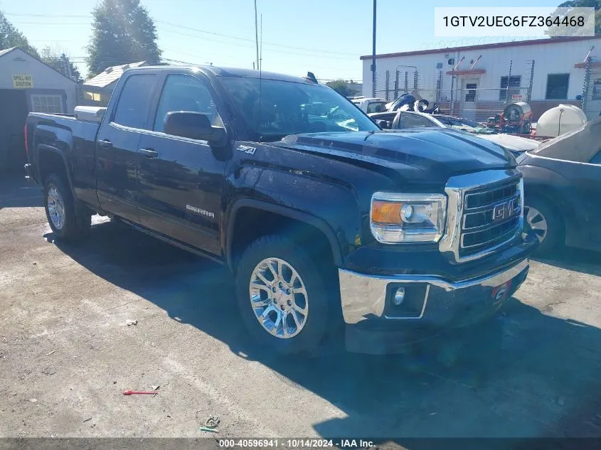 2015 GMC Sierra 1500 Sle VIN: 1GTV2UEC6FZ364468 Lot: 40596941