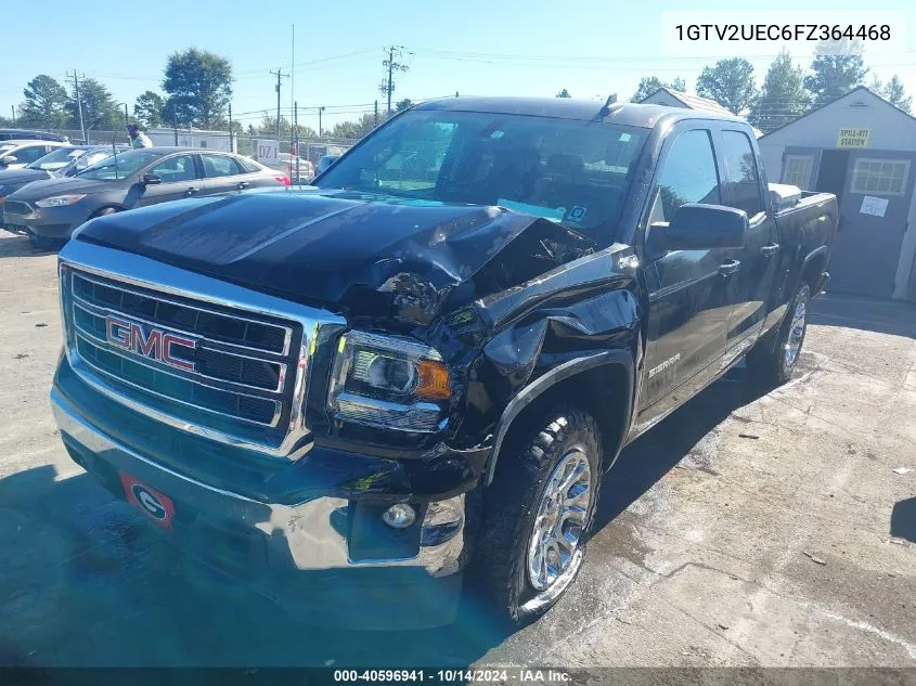 2015 GMC Sierra 1500 Sle VIN: 1GTV2UEC6FZ364468 Lot: 40596941